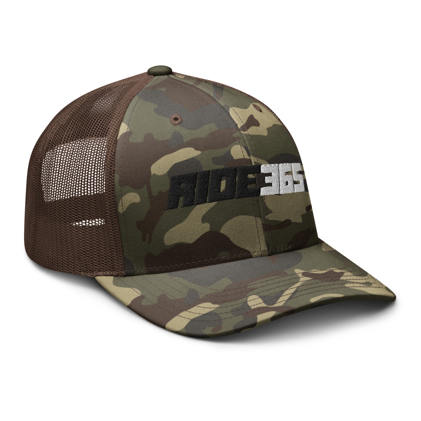 Camouflage trucker hat