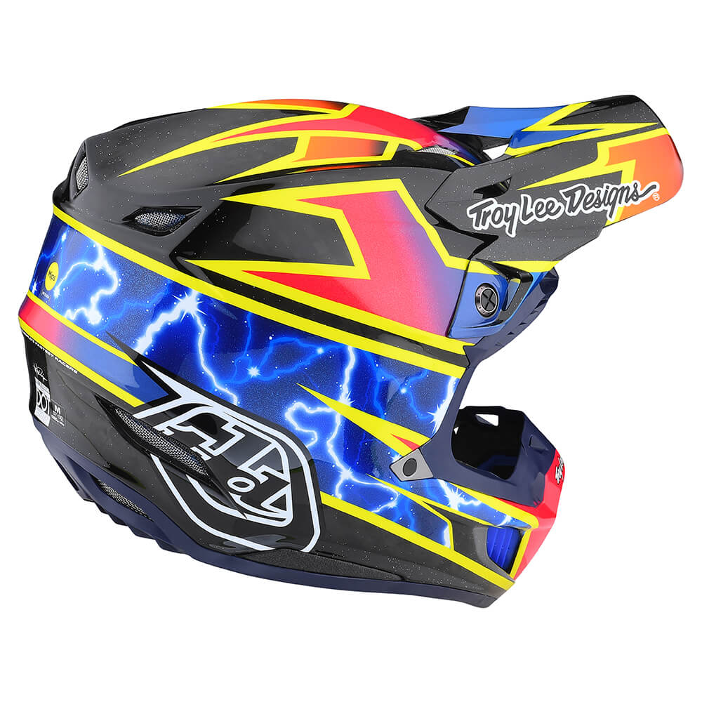 Troy Lee Designs SE5 Carbon Helmet - Lightning
